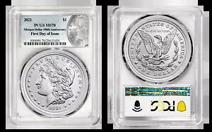 2021-P K h PCGS MS70 s &COAt 100NLO