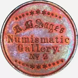 :1860 }[`gg[NZ[W̗jINo. 2 CU PCGS MS63BN AeB R10 gbv |bv