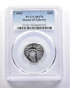 MS70 2003 $25 AJ v`i C[O oeB 1/4 IX v`i PCGS *3370