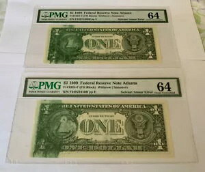 PMG-64 $1 1999 FRN �A�g�����^ �A���n�܃X�~�A �G���[ �m�[�g �u���b�N FH