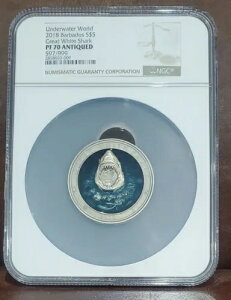 2018 NGC PF 70 oohX 3oz Vo[ uO[g zCg V[Nv AeB[NH 597/999