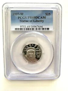 1997-W $25 Ȑ_ AJ C[O v[t 1/4 IX v`i PCGS PR69DCAM