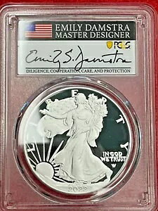 2022- W 1$ �V���o�[ �C�[�O�� PCGS PR70DCM �A�h�o���X �����[�X �_���X�g�������ς�