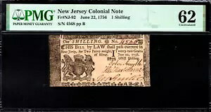 j[W[W[An Fr#NJ-92 1756 N 6  22  1s PMG 62