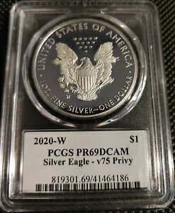 ? 2020 񎟐E 75 NLO Vo[ C[O v[t V75 vCB PCGS PR69 X|bgȂ