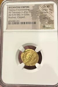 eBxEX 2 RX^eBkX AV g~VX S[h RC 578-582 AD - NGC Choice XF 1.47g