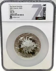 2021�N�̃N�b�N���B�G���u���X �Z�u�� 7 �T�~�b�g S$25 5 �I���X �V���o�[ �R�C�� NGC MS 70