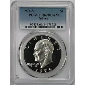 (20) 1974-S AC[n[ PCGS (PR69DCAM) Vo[ 1 h {bNX 20 RC