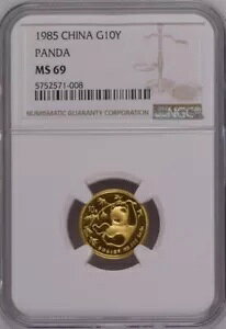 NGC MS69 1985 `Ci p_ 1/10 IX 