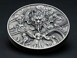 2024 DRAGON ART 3D �X�y�V���� �G�f�B�V���� 5 �I���X �V���o�[ �A���e�B�[�N �R�C�� $10 �j�E�G �A�[�g �~���g