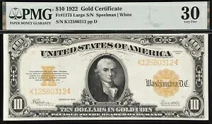 1922 $10 ???? V[v (( ؖ ))((  10 h )) PMG 30
