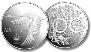 2024 'SWAN DOLLAR' �p�^�[�� �v���[�t �P�[�X�B���Y���ꂽ�K�`���E�̍��v 750 �h�� (ACR)