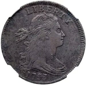 1797 S-132 R-5+ NGC XF �ڍ� �X�e�����X ���[�X �h���[�v �o�X�g ���[�W �Z���g �R�C�� 1c