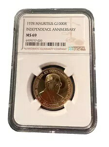 ���[���V���X 1978 �S�[���h 1000 ���s�[ NGC MS69 �Ɨ��L�O