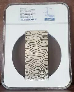 2022 �X�^�[�E�H�[�Y NGC MS 67 NIUE 10oz �V���o�[�uBESKAR BAR�v���񔭔�/�A���e�B�[�N���H