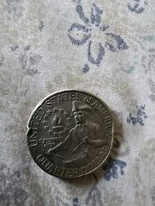 1776-1976 D Bicentennial 5 Quarters Filled D Mint Mark Error�ARARE!!