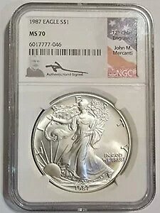 1987 Vo[ C[O ?? NGC MS70 ?? Mercanti MTC背A tbO x !!!