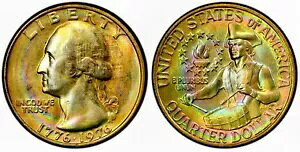 1976 PCGS MS64 C{[ ?? g[̑N₩ȃlI PQ Nbh J[