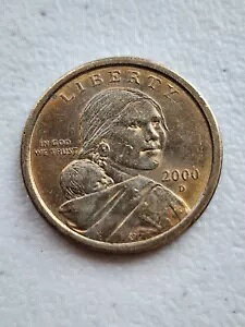 2000 D SACAGAWEA $1 hRC čoeBS[hJ[