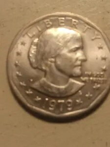 1979-P SBA $1 ���C�h ���� �X�[�U�� B. �A���\�j�[ �h�� �����ȃ}�[�L���O