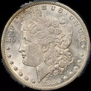 1880/79-CC Rev 78 ���[�K�� �V���o�[ �_���[ PCGS MS64 �i�C�X�A�C�A�s�[�� �X�g�����O�X�g���C�N