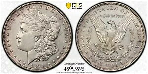 1894 P [K Vo[ _[ $1 PCGS XF fBe[ t@C 