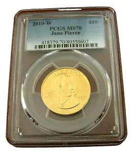 US 2010 W S[h 1/2 IX $10 PCGS MS70 t@[Xgz҃V[Y WF[ sAX