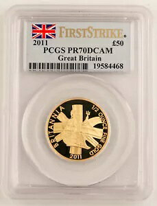CMX UK 2011 BRITANNIA 1/2 IX S[h ?50 |h v[t RC PCGS PR70 PF70