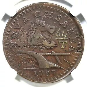 1787 M 64-t NGC XF 40 vE XvOȂ j[W[W[ RjA
