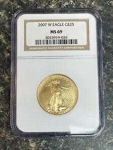 2007 W $25 S[h C[O - O[fBO NGC MS69 ** 荢ȃA 1/2 IX