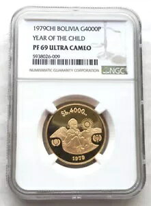 �{���r�A 1979 �N �`���C���h 4000 �y�\ NGC PF69 ���݁A�v���[�t