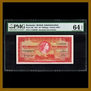 �o�~���[�_ 10 �V�����O�A1957 P-19b PMG 64 EPQ �N�C�[�� �G���U�x�X 2 �� ������