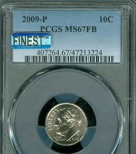 2009 �v���[�Y�x���g �_�C�� PCGS MS67 FT PQ MAC �ō������W�X�g�� & �X�|�b�g���X���Ɋ� *