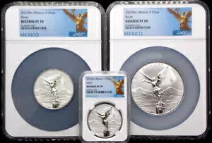 2023 ���L�V�R ���x���^ (3 �R�C��) ���o�[�X �v���[�t .999 �V���o�[ 1�I���X 2�I���X 5�I���X NGC REV PF70