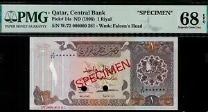 1996 J^[ 1  W{sbN 14 s S/N W/72 000000 381 PMG 68 UNC EPQ