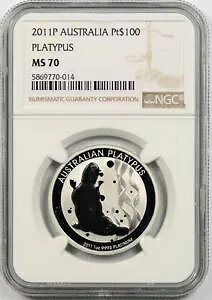 2011P I[XgA JmnV v`i Pt $100 MS 70 NGC