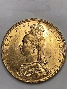1890M Sovereign MS63/NCHUNC Stg reverse Note - Die/c Lower Hair ShawlB 2471B