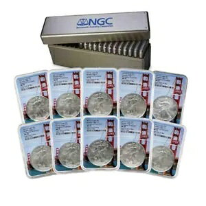 2021 (S) $1 �V���o�[ �C�[�O�� �Z�b�g ? NGC MS-70 1ST 10 SF �{�b�N�X ? �^�C�v 1 �̍ŏ����� 10 �܂�