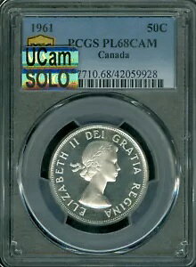 1961 Ji_ 50 Zg PCGS PL68 CAM MAC UCAM SOLO ōO[h X|bgX *