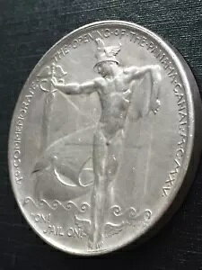 1915 SF パナマ・パシフィック国際博覧会メダル、シルバー HK-399 AR