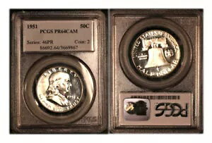 1951 50C PR64CAM PCGS ̂ 260 t@C - tN n[t_[