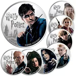 2020 �n���[�E�|�b�^�[? �Z�b�g �V���o�[ �R�C�� - �t�B�W�[ - 8 �l - 8 x 1�I���X PP �J���[-