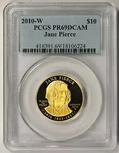 2010-W t@[Xgz҃V[Y WF[ sAX S[h $10 v[t PR 69 DCAM PCGS