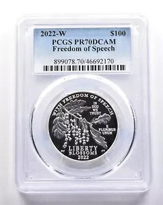 PR70DCAM 2022-W $100 AJ v`i C[O t[ Xs[` 1IX v`i PCGS *3343