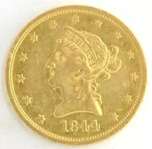 AJ 1844-O $10 h oeB wbh .900  j[I[Y