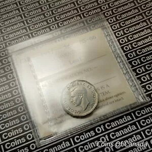 1947 �J�i�_ 5 �Z���g �j�b�P�� - ICCS MS 66 ���[�v�� ���[�t ML - ���A�R�C�� #coinsofcanada