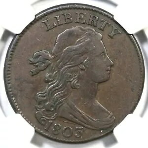 1803 S-246 NGC VF 25 Sm fCg SM Frac h[v oXg [W Zg RC 1c