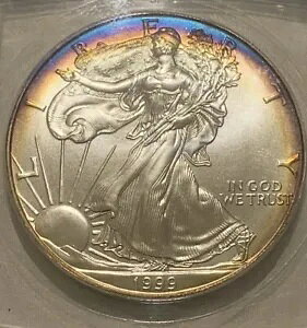 1999 $1 AJ Vo[ C[O ANACS MS70 u[ x - X^[ g[jO - A RC