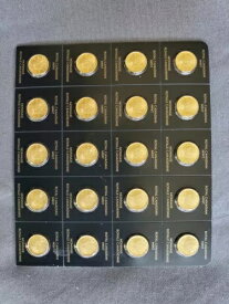 (20) 2020 1g、カナダ王立造幣局メープルリーフ金貨、純度 .9999