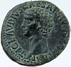 CLAUDIUS 41AD ���[�} �I���W�i�� �{���̌Ñネ�[�} �R�C�� LIBERTAS i118167